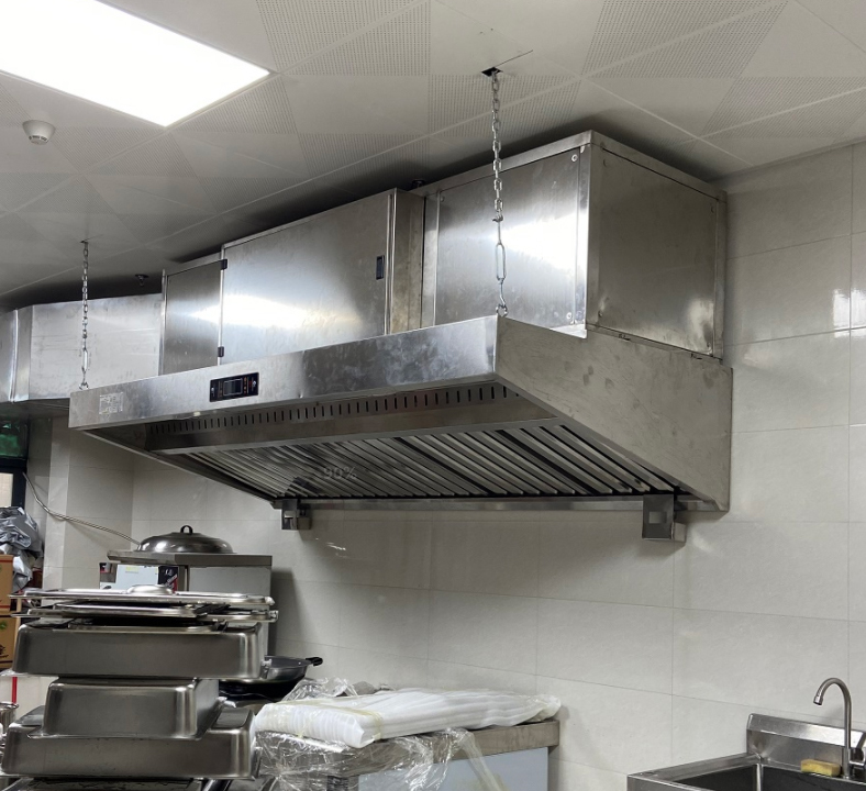 Kitchen Exhaust Hood with ESP  - Commercial Kitchen Hoods review and price