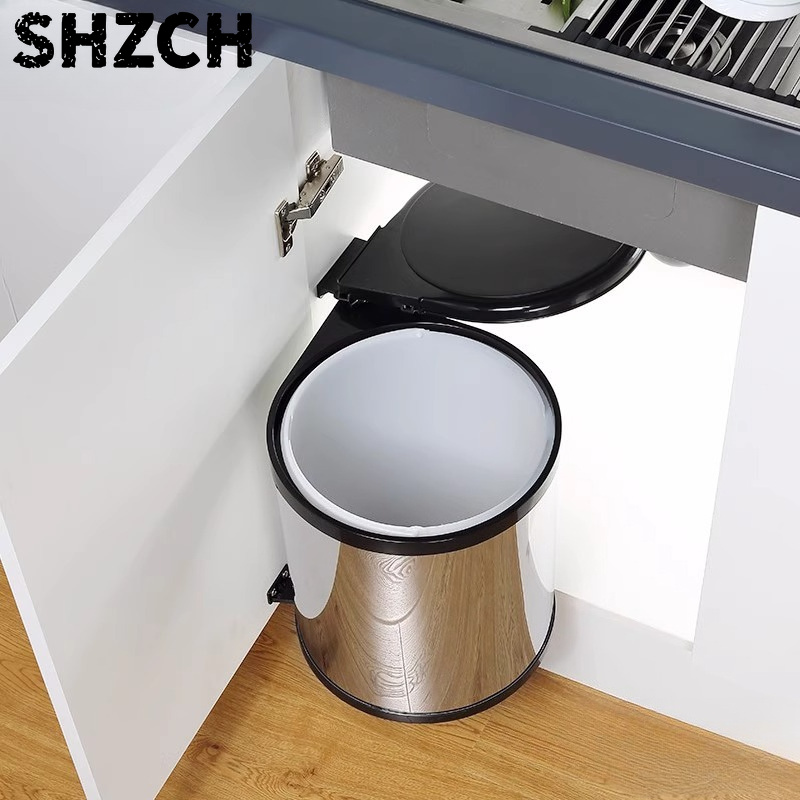 Premium Pull-Out Cabinet Trash - Commercial Kitchen Bin review and price