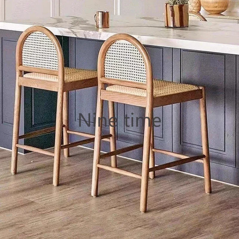 Solid Wood Rattan Kitchen Bar  - Commercial Kitchen And Bar review and price